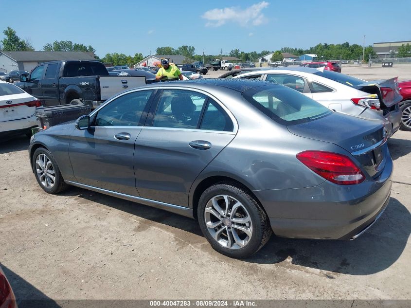 2017 Mercedes-Benz C 300 4Matic/Luxury 4Matic/Sport 4Matic VIN: WDDWF4KB0HR247689 Lot: 40047283