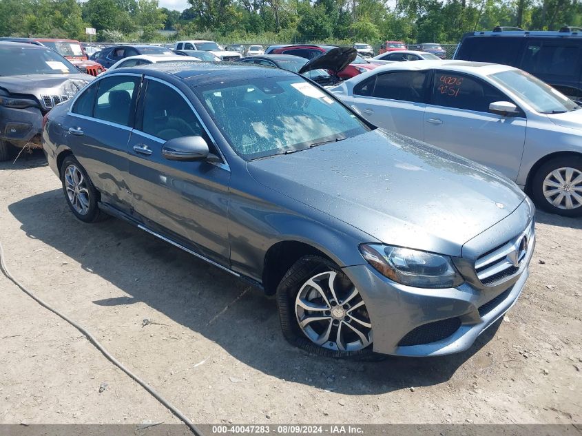 2017 Mercedes-Benz C 300 4Matic/Luxury 4Matic/Sport 4Matic VIN: WDDWF4KB0HR247689 Lot: 40047283