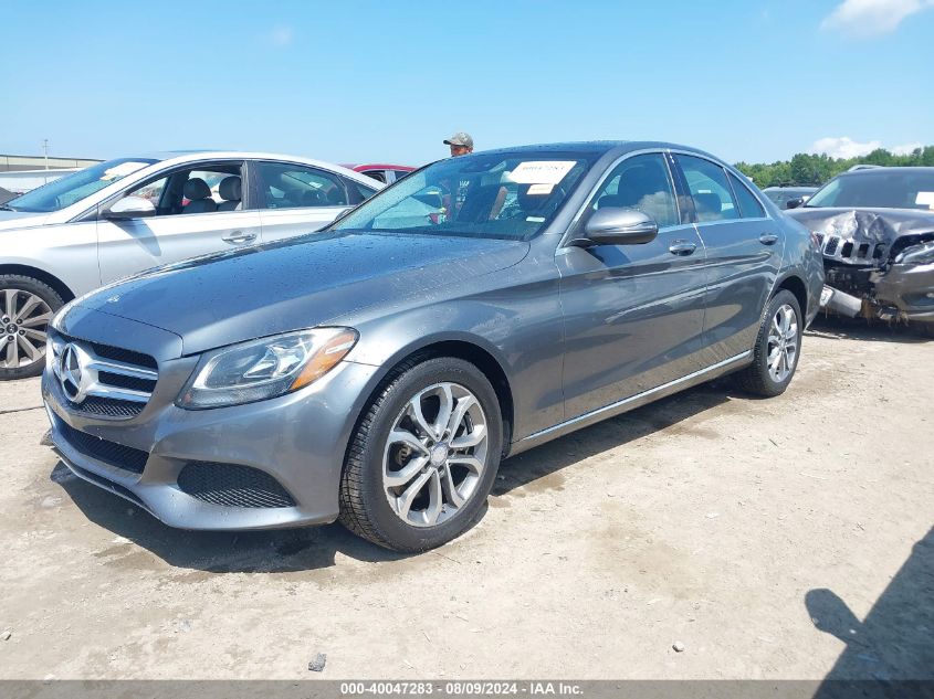 2017 Mercedes-Benz C 300 4Matic/Luxury 4Matic/Sport 4Matic VIN: WDDWF4KB0HR247689 Lot: 40047283