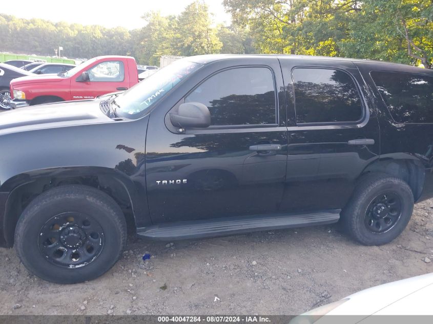 2014 Chevrolet Tahoe Commercial Fleet VIN: 1GNSK4E03ER102101 Lot: 40047284