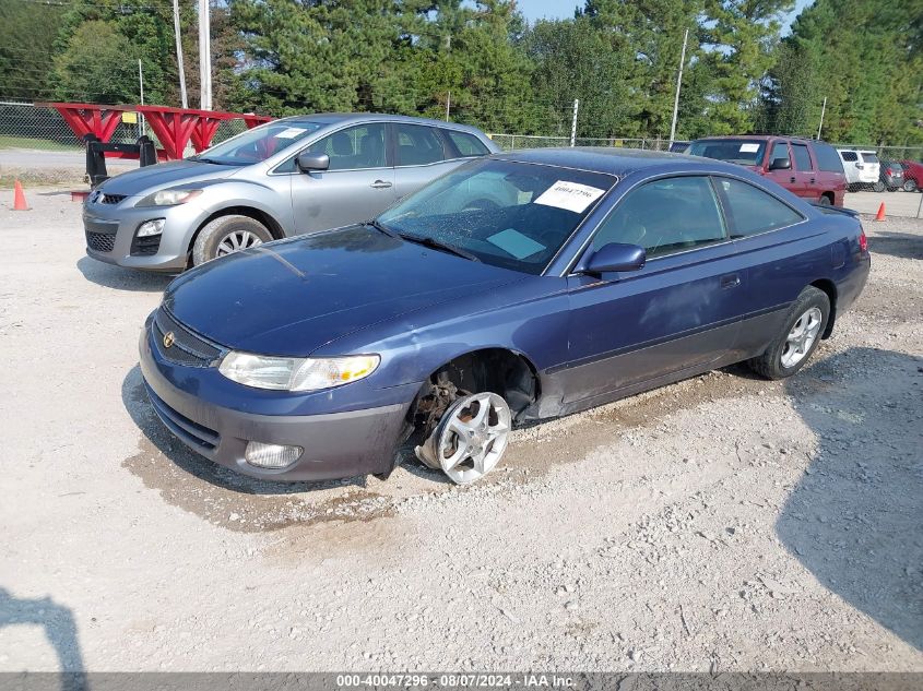 2000 Toyota Camry Solara Se VIN: 2T1CG22P9YC278329 Lot: 40047296