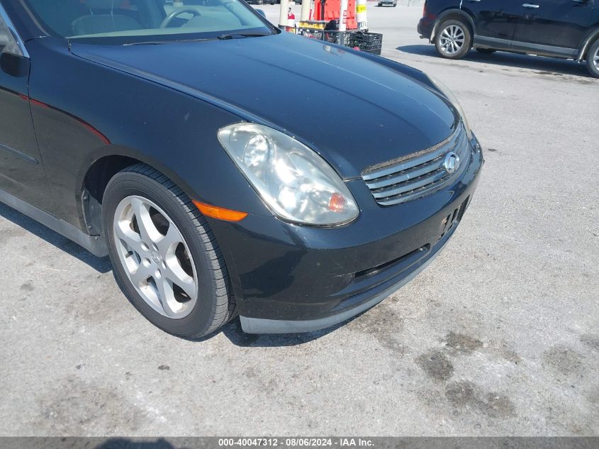 2003 Infiniti G35 Luxury Leather VIN: JNKCV51E23M305565 Lot: 40047312