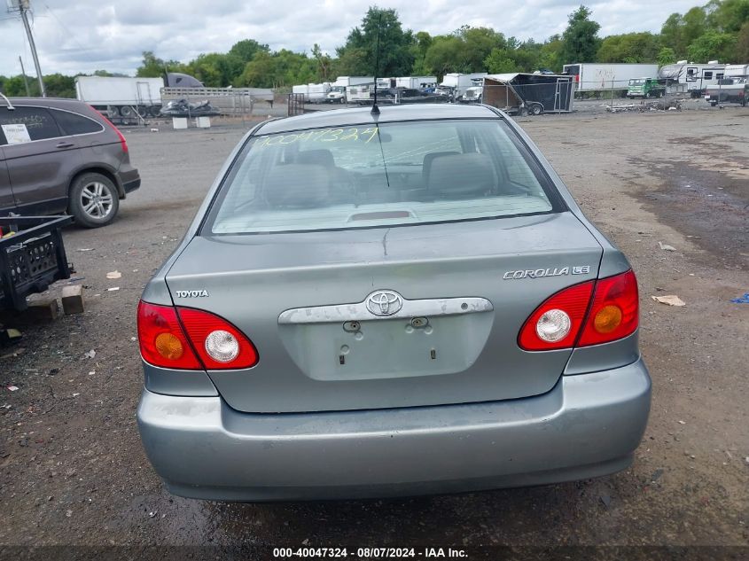 2004 Toyota Corolla Le VIN: 1NXBR32E24Z293046 Lot: 40047324