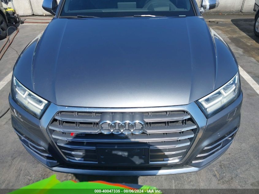 2018 Audi Sq5 3.0T Premium Plus VIN: WA1C4BFY5J2055618 Lot: 40047335