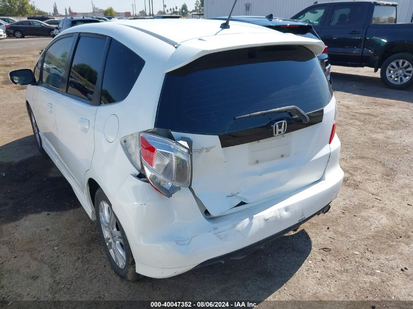 2010 Honda Fit Sport VIN: JHMGE8G46AS023083 Lot: 40047352