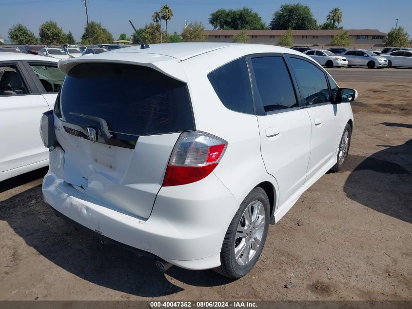 2010 Honda Fit Sport VIN: JHMGE8G46AS023083 Lot: 40047352