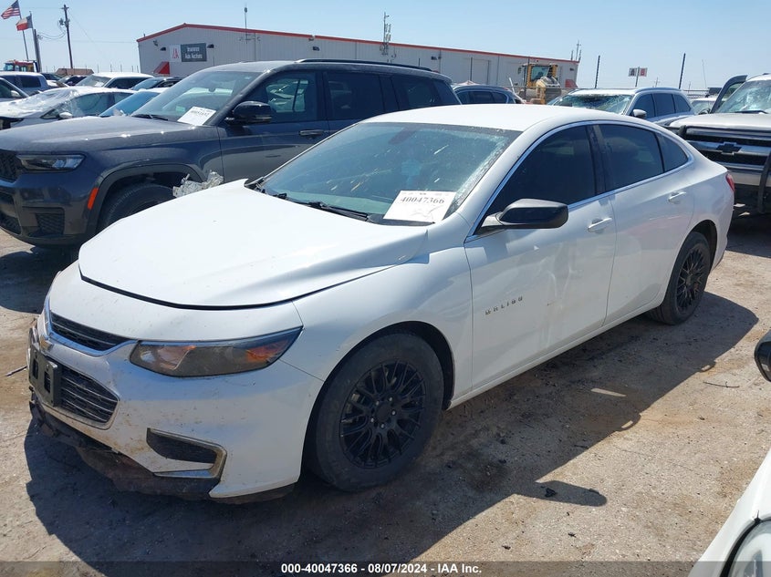 VIN 1G1ZB5ST0JF118093 2018 CHEVROLET MALIBU LS