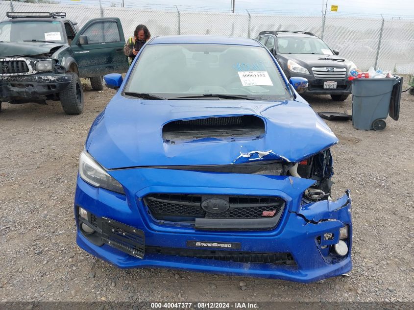 JF1VA2W69F9804804 2015 Subaru Wrx Sti Launch Edition