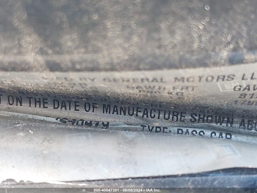 2013 Chevrolet Sonic Lt VIN: 1G1JC5SH6D4248479 Lot: 40047381