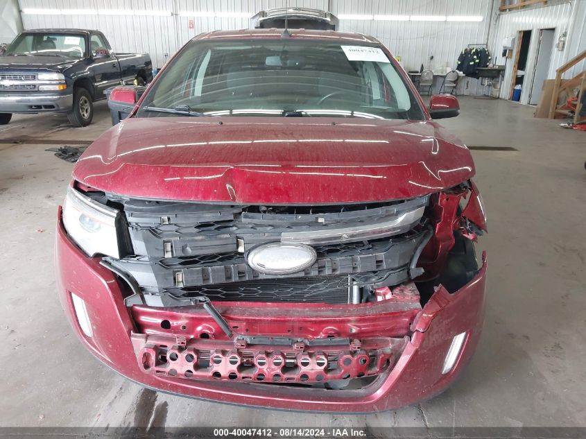 2013 Ford Edge Sel VIN: 2FMDK4JC5DBB18573 Lot: 40047412