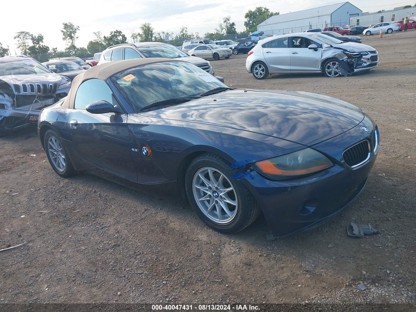 2004 BMW Z4 2.5I VIN: 4USBT335X4LR68033 Lot: 40047431