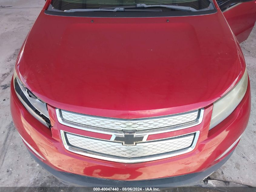 2011 Chevrolet Volt VIN: 1G1RD6E4XBU101514 Lot: 40047440
