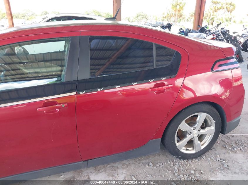 2011 Chevrolet Volt VIN: 1G1RD6E4XBU101514 Lot: 40047440