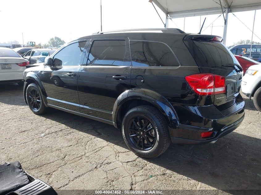 VIN 3C4PDCBG6KT837663 2019 DODGE JOURNEY SE