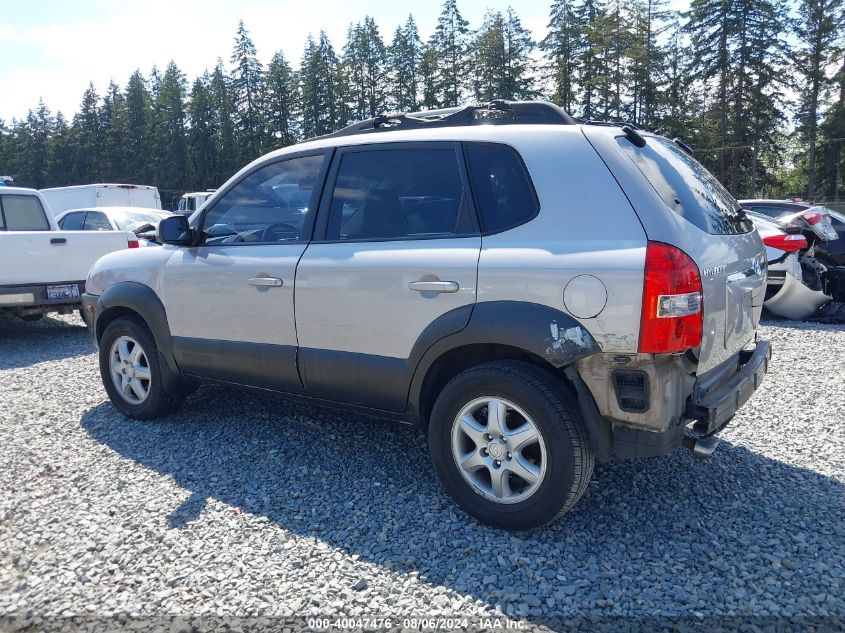 2005 Hyundai Tucson Gls/Lx VIN: KM8JN12D95U132407 Lot: 40047476