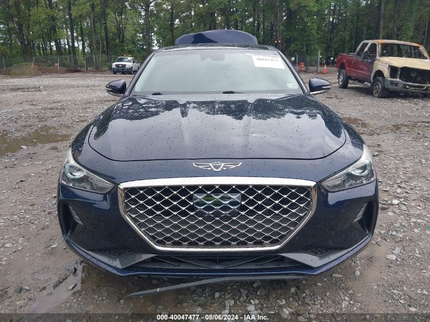 2019 Genesis G70 2.0T Advanced VIN: KMTG34LA3KU040166 Lot: 40047477