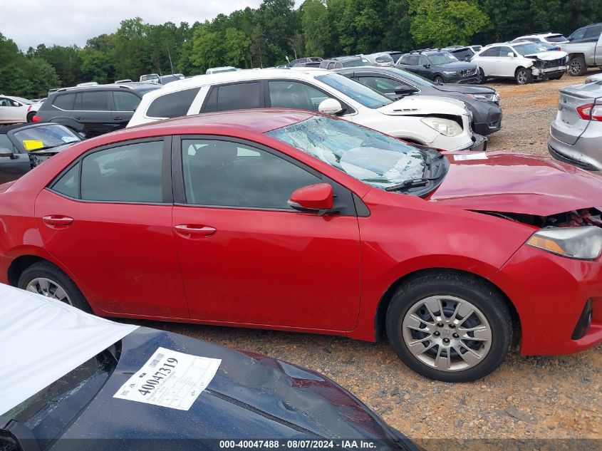 2015 Toyota Corolla S VIN: 2T1BURHE6FC422838 Lot: 40047488