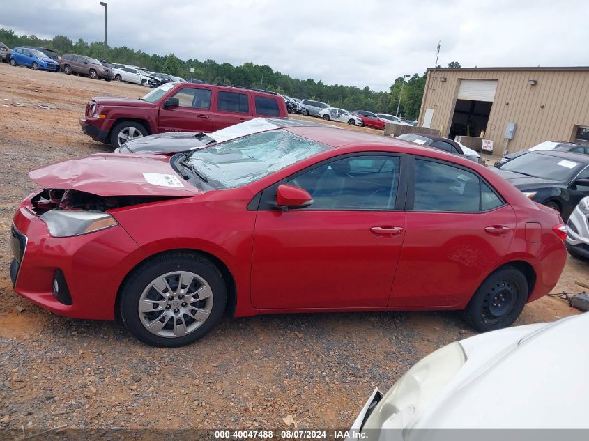 2015 Toyota Corolla S VIN: 2T1BURHE6FC422838 Lot: 40047488