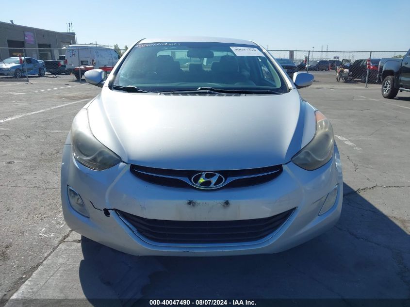 2012 Hyundai Elantra Gls (Ulsan Plant) VIN: KMHDH4AEXCU384017 Lot: 40047490