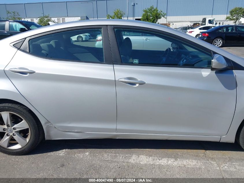 2012 Hyundai Elantra Gls (Ulsan Plant) VIN: KMHDH4AEXCU384017 Lot: 40047490