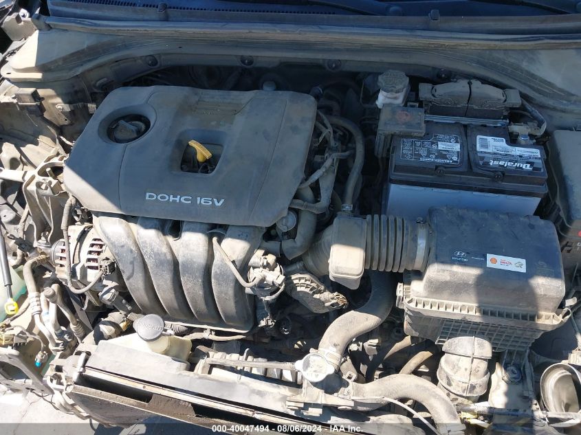 2017 Hyundai Elantra Value Edition VIN: KMHD84LF1HU261297 Lot: 40047494