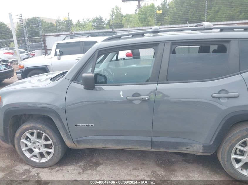 2022 Jeep Renegade Latitude 4X4 VIN: ZACNJDB19NPN46939 Lot: 40047496