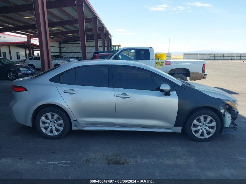 2020 Toyota Corolla Le VIN: JTDEPRAE0LJ024166 Lot: 40047497