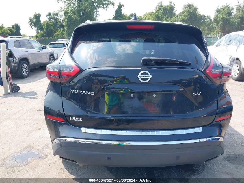 2019 Nissan Murano Sv VIN: 5N1AZ2MJ2KN121462 Lot: 40047527