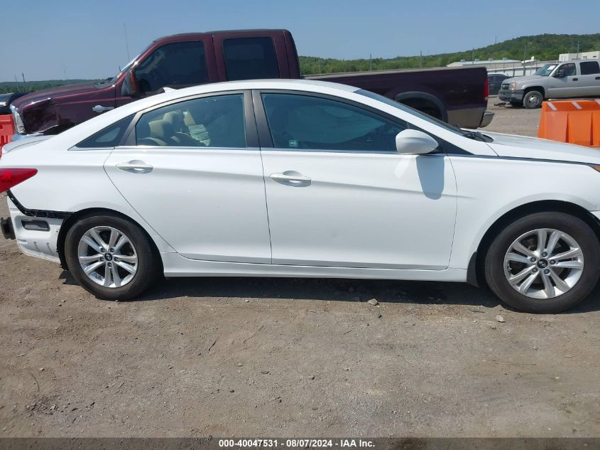 2013 Hyundai Sonata Gls VIN: 5NPEB4AC1DH739211 Lot: 40047531