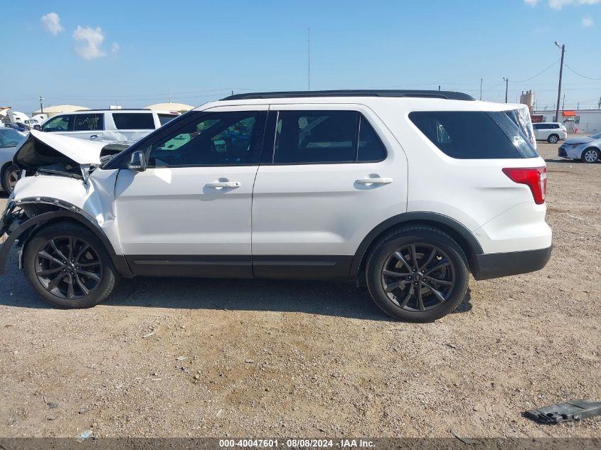 2017 Ford Explorer Xlt VIN: 1FM5K7D89HGE22453 Lot: 40047601