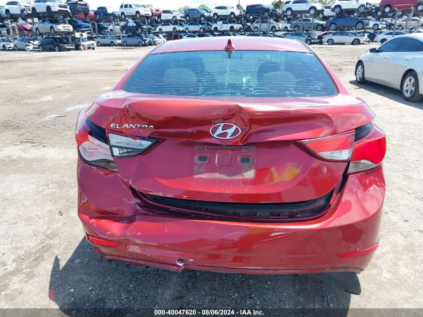 5NPDH4AE0FH622458 2015 HYUNDAI ELANTRA - Image 16