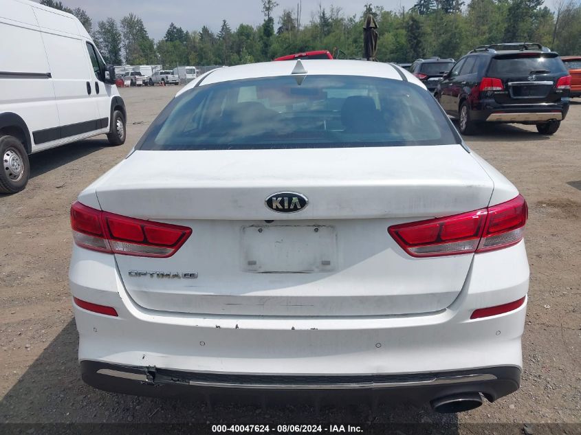 2020 Kia Optima Lx VIN: 5XXGT4L37LG422921 Lot: 40047624