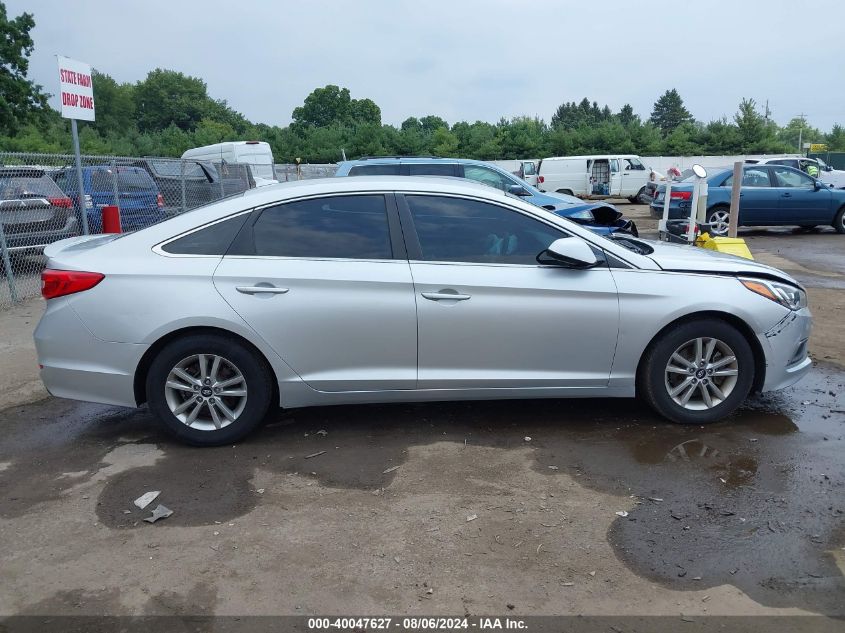 2016 Hyundai Sonata Se VIN: 5NPE24AFXGH386353 Lot: 40047627