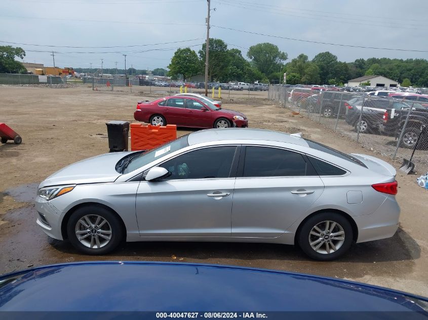 2016 Hyundai Sonata Se VIN: 5NPE24AFXGH386353 Lot: 40047627