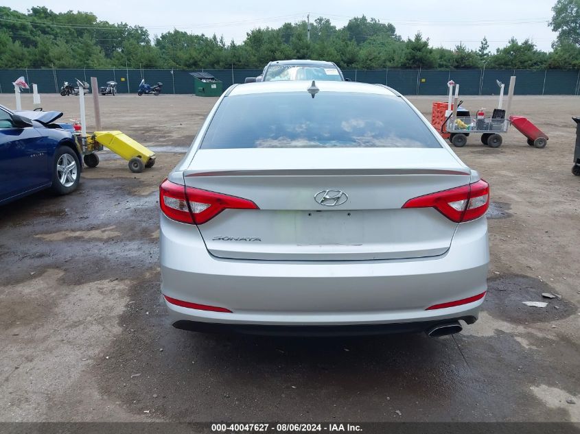 2016 Hyundai Sonata Se VIN: 5NPE24AFXGH386353 Lot: 40047627