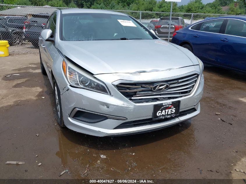 2016 Hyundai Sonata Se VIN: 5NPE24AFXGH386353 Lot: 40047627