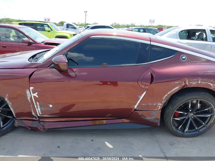 2023 Nissan Z Performance Manual VIN: JN1BZ4BHXPM311613 Lot: 40047629