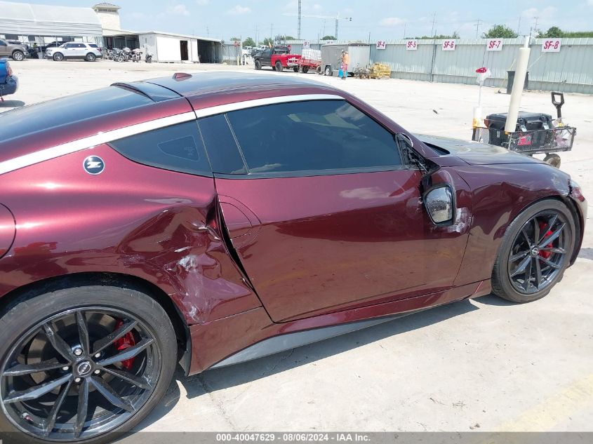 2023 Nissan Z Performance Manual VIN: JN1BZ4BHXPM311613 Lot: 40047629