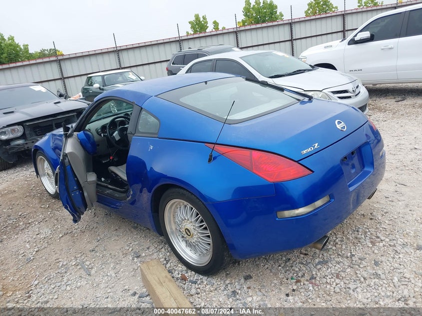 2004 Nissan 350Z Touring VIN: JN1AZ34D34M102032 Lot: 40047662