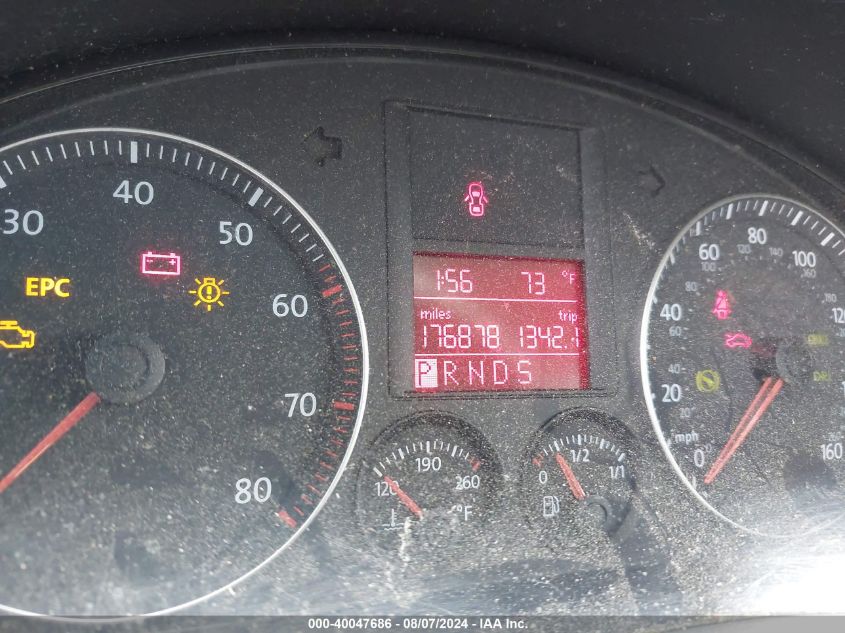 2007 Volkswagen Jetta Wolfsburg Edition VIN: 3VWEF71K57M062642 Lot: 40047686