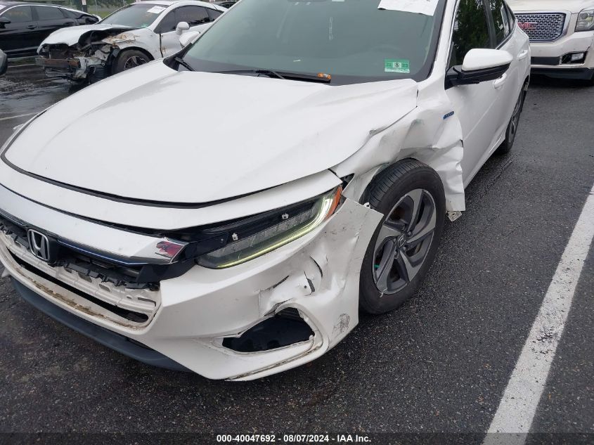 2019 Honda Insight Ex VIN: 19XZE4F53KE005092 Lot: 40047692