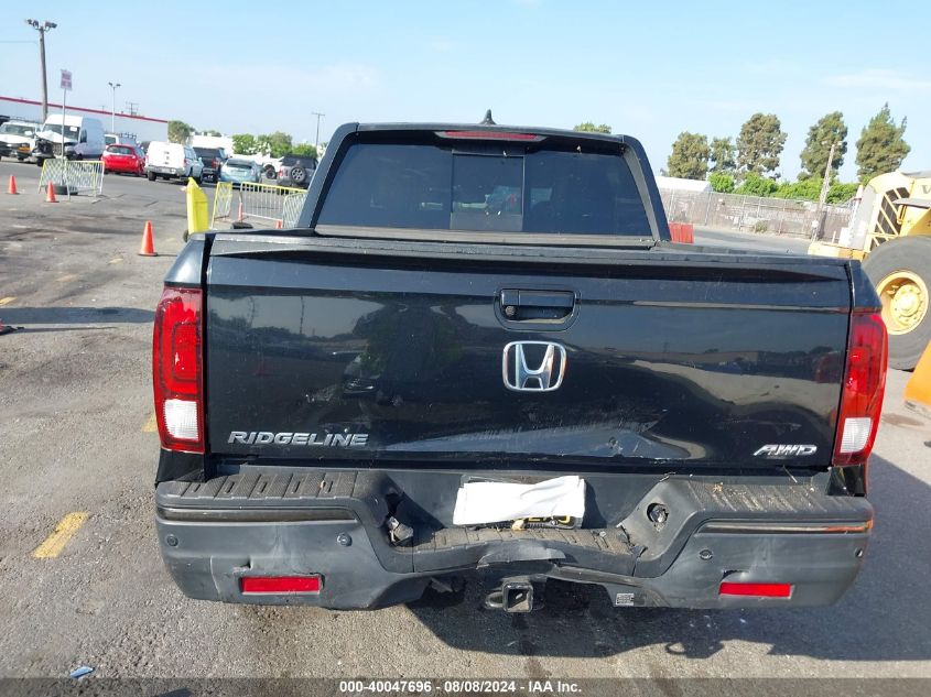 2018 Honda Ridgeline Black Edition VIN: 5FPYK3F84JB003196 Lot: 40047696