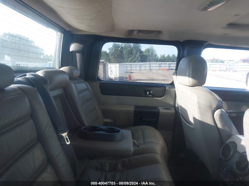 2005 Hummer H2 Sut VIN: 5GRGN22U75H109185 Lot: 40047703