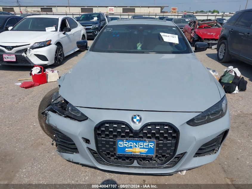 2023 BMW 430I VIN: WBA53AP03PCL18256 Lot: 40047707