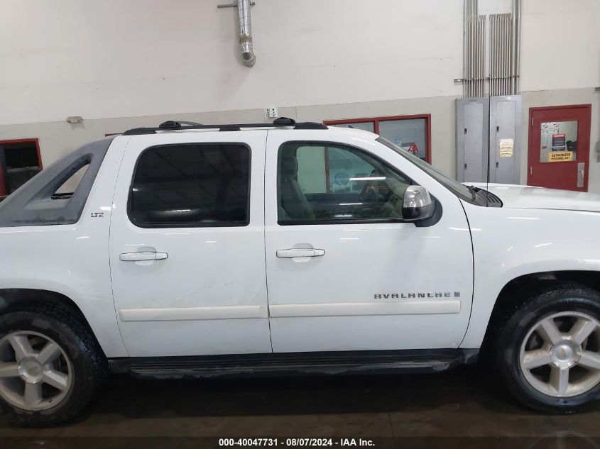 2007 Chevrolet Avalanche 1500 Ltz VIN: 3GNFK12347G165175 Lot: 40047731