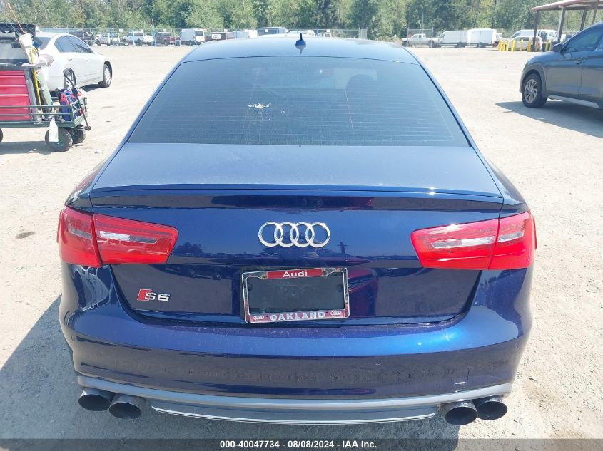 2013 Audi S6 4.0T Prestige VIN: WAUF2AFC3DN146460 Lot: 40047734