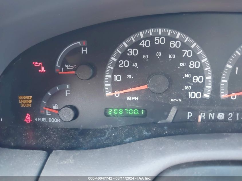 2001 Ford F-150 Harley-Davidson Edition/King Ranch Edition/Lariat/Xlt VIN: 1FTRW07W71KA18386 Lot: 40047742