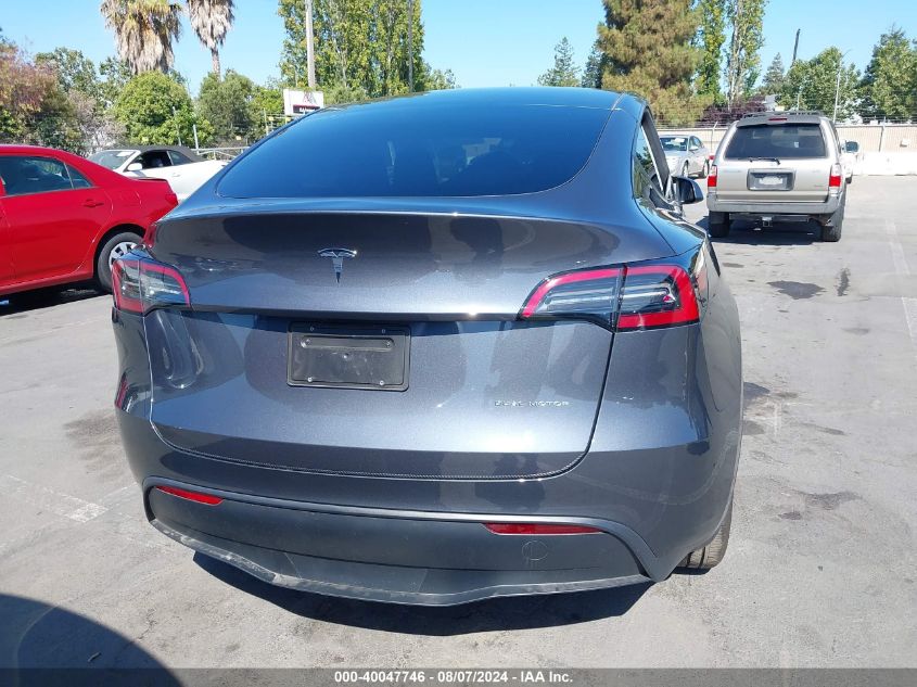 2023 Tesla Model Y Awd/Long Range Dual Motor All-Wheel Drive VIN: 7SAYGDEE3PF964181 Lot: 40047746