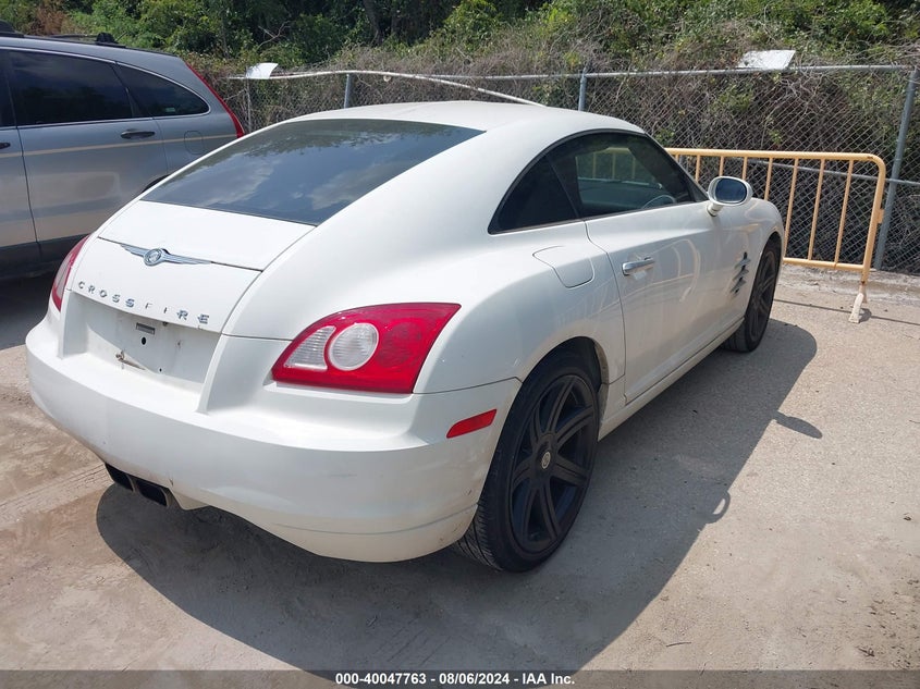 2004 Chrysler Crossfire Limited VIN: 1C3AN69L44X022137 Lot: 40047763