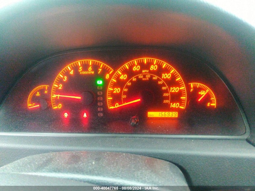 2005 Toyota Camry Le/Se/Std/Xle VIN: 4T1BE32K45U593125 Lot: 40047765